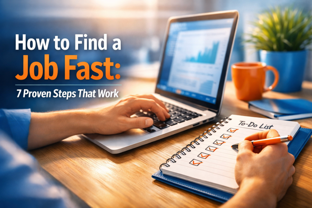 How to Find a Job Fast: 7 Proven Steps That Work